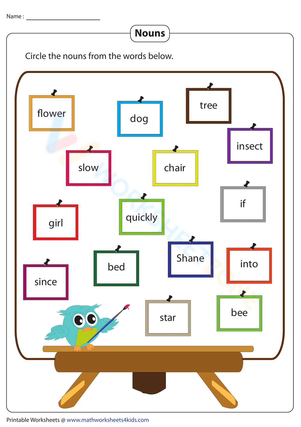 Nouns - Page 1