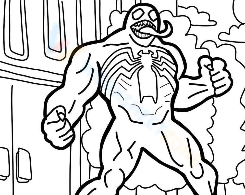 Chibi Venom Illustration - Page 1