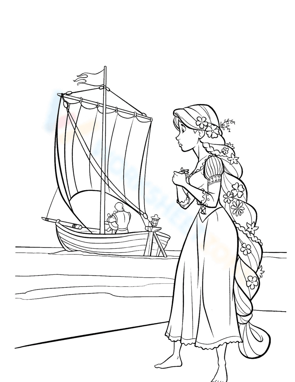 Tangled Illustration - Page 1