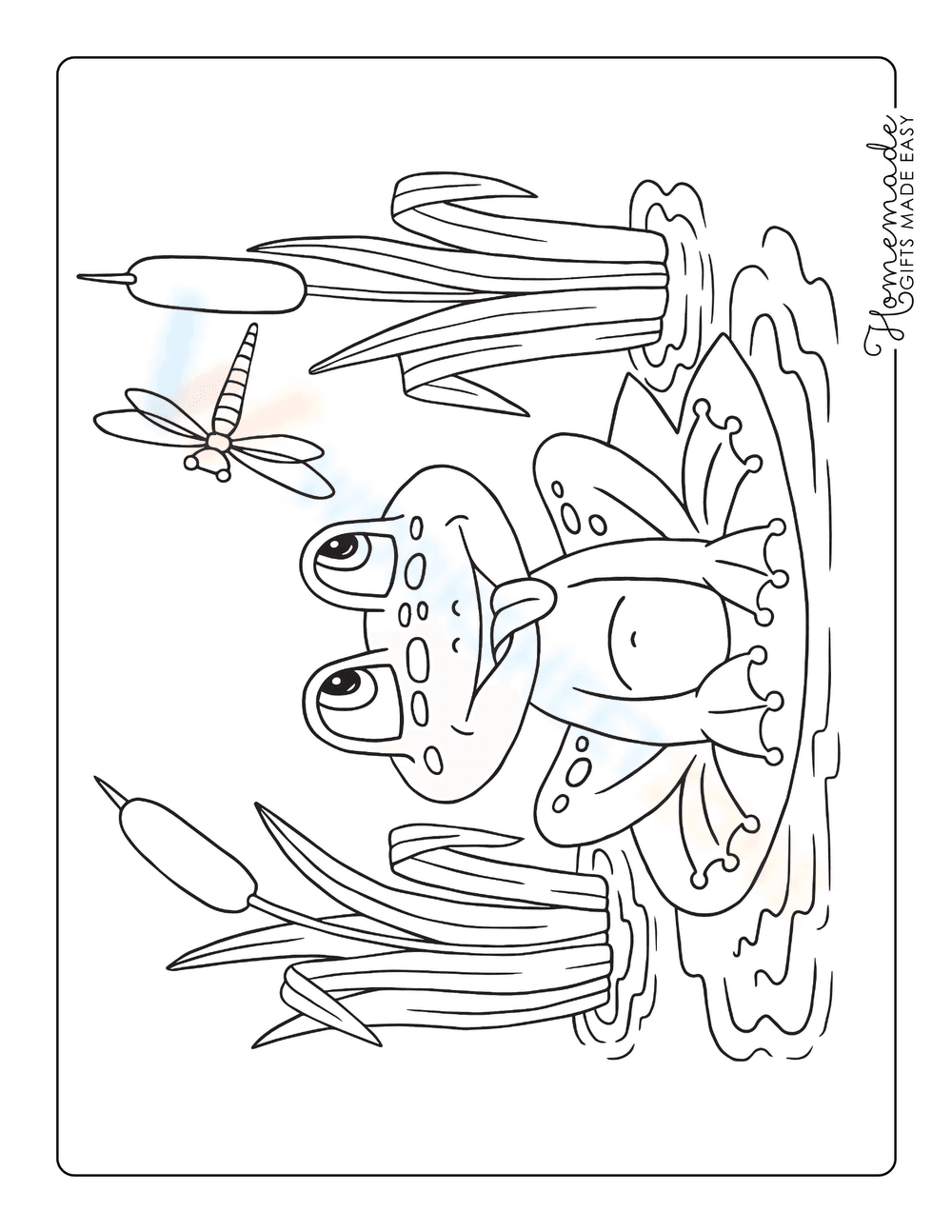 Frog in Pond - Page 1