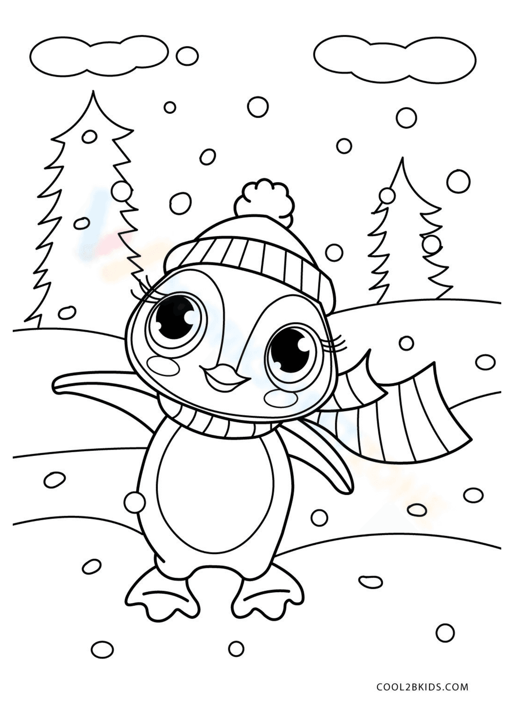 Discover Penguins: An Educational Wildlife Worksheet - Page 1