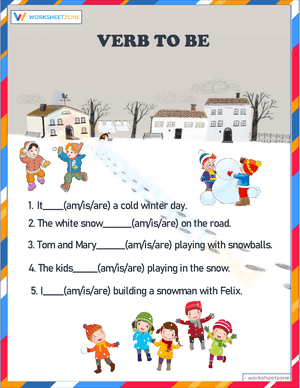 Explore a Winter Day with this Fun Worksheet!