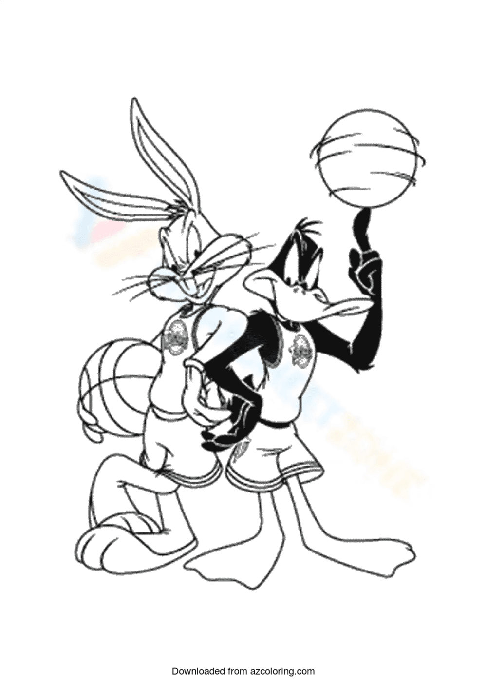 Looney Tunes Character Worksheet - Page 1