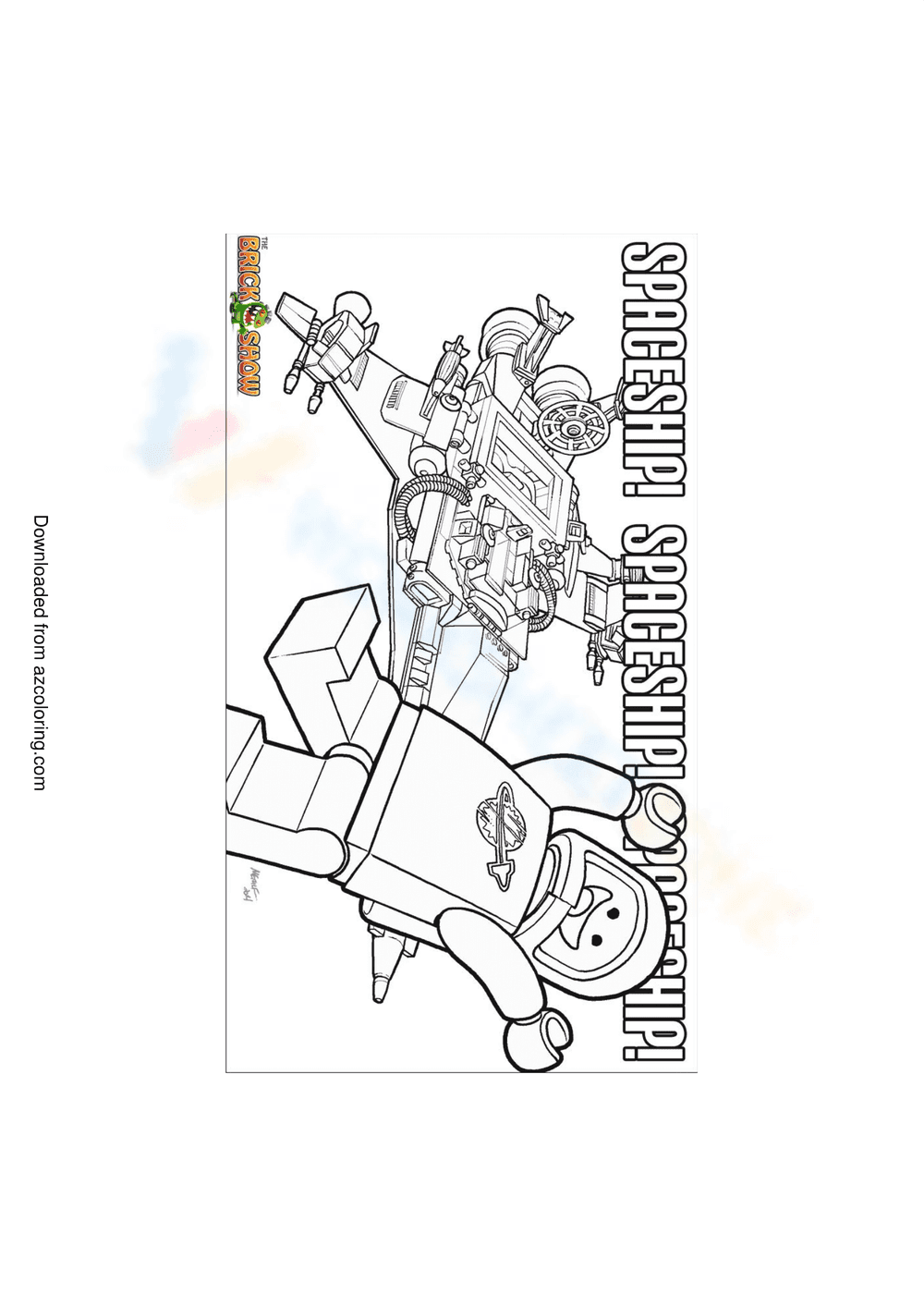 Creative Lego-Themed Worksheet - Page 1
