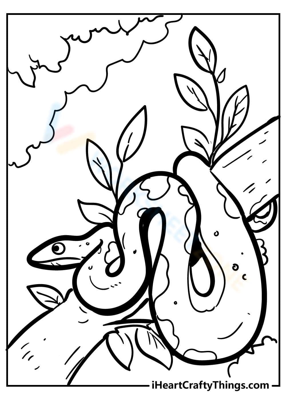 Slither into Learning with a Snake Worksheet! - Page 1