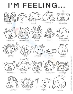 Feelings Expression Activity Sheet