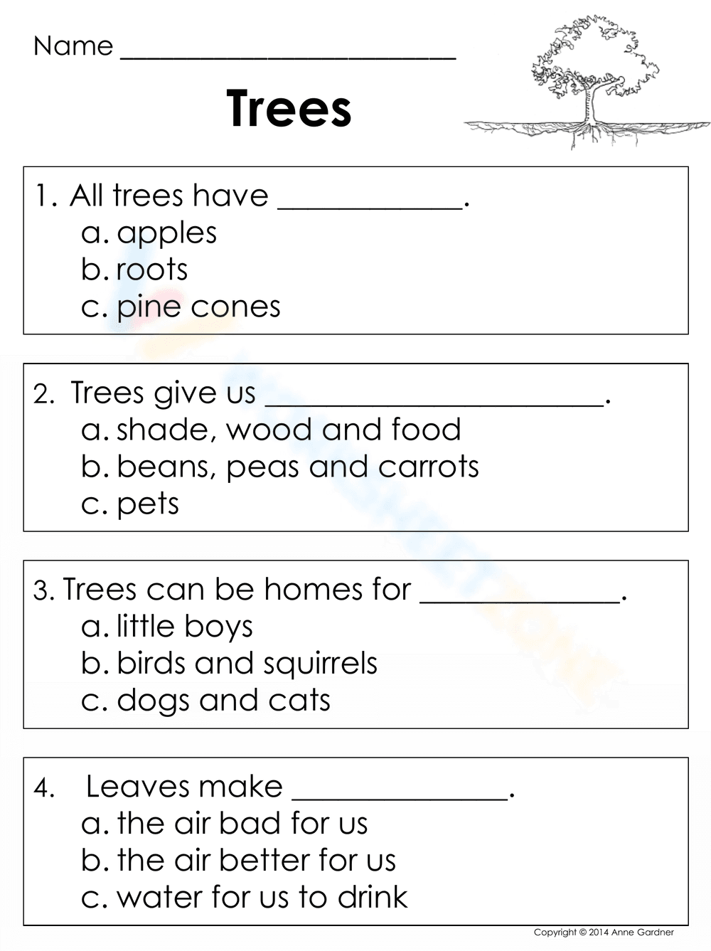 Trees: Exploring Tree Anatomy - Page 1