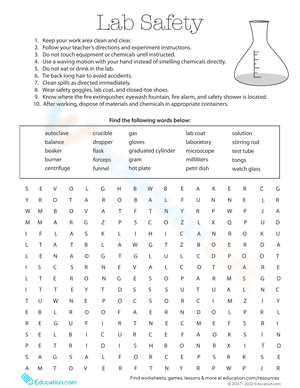 Lab Safety: Guidelines for the Laboratory