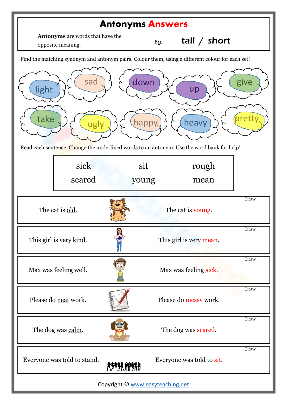 Antonyms - Page 1