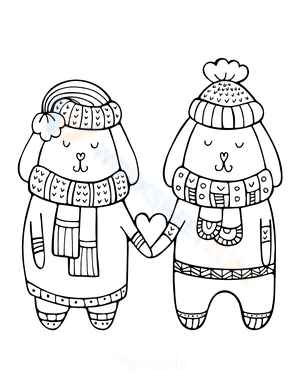 Cute Puppies Coloring Page | Essential Grade K-5 Ready