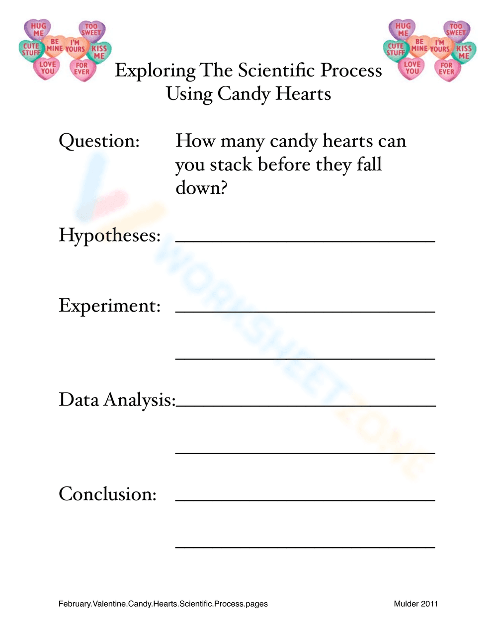 Candy Hearts - Page 1
