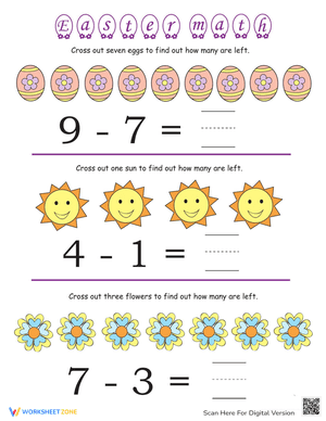 Easter Math: Festive Arithmetic Practice