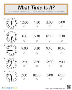 Test Your Knowledge with This Time Quiz