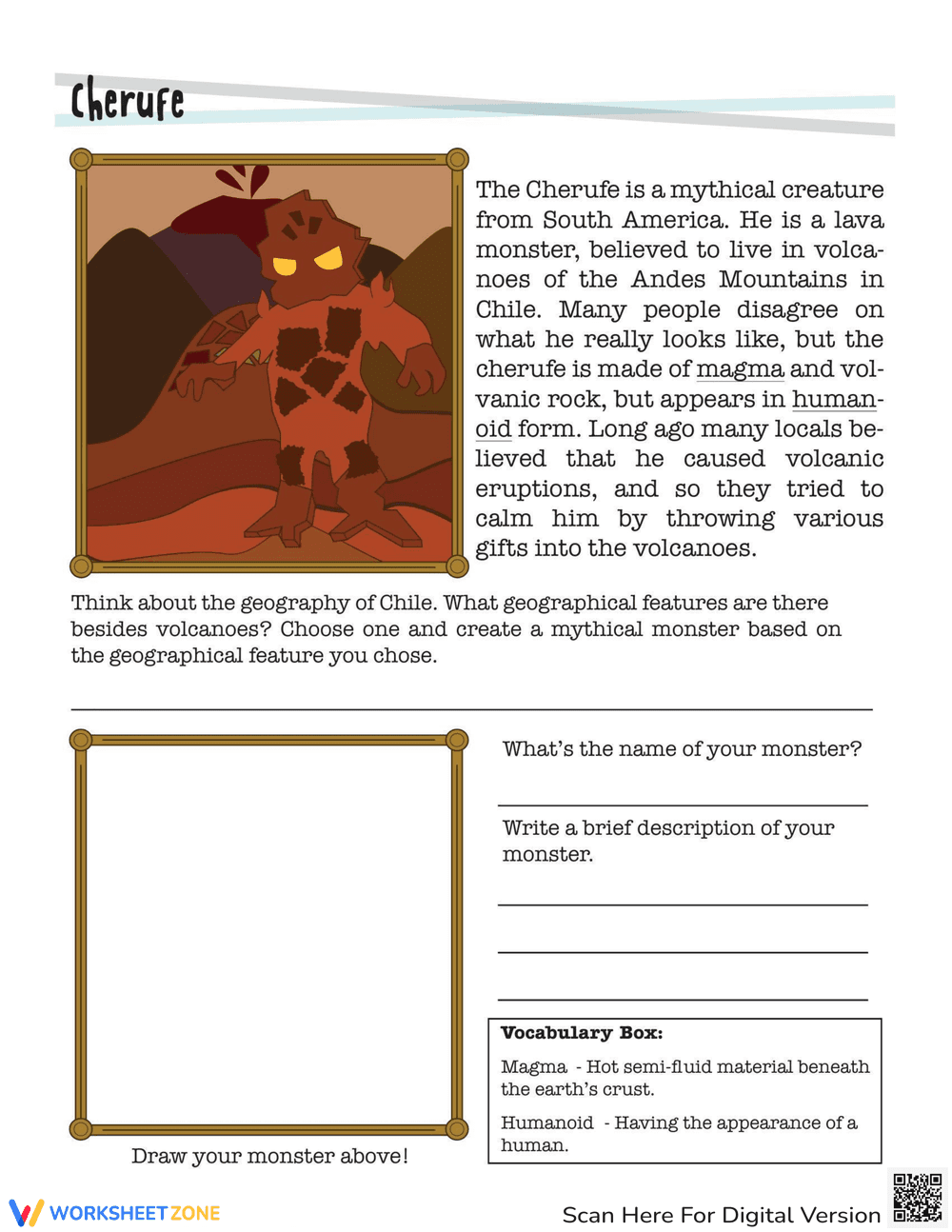Cherufe: Mythical Creatures Exploration - Page 1