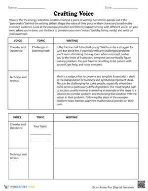 Crafting Voice: Enhancing Your Writing Style