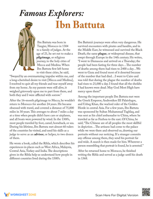 Explore the Journey of Ibn Battuta