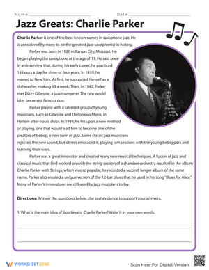 Charlie Parker: A Biography and Musical Impact