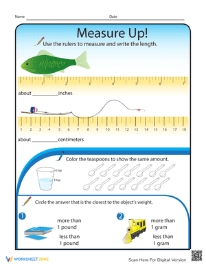 Measure Up: Practice Measurement Skills