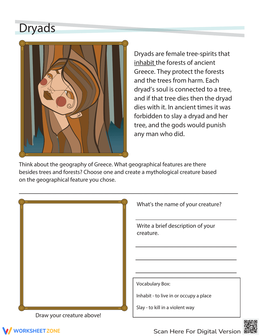 Discover the Mythical World of Dryads - Page 1