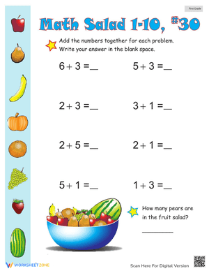 Math Salad: Mixed Math Practice for Skill Reinforcement