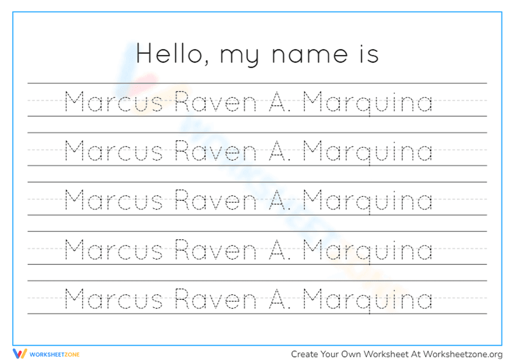 NAME - Page 1