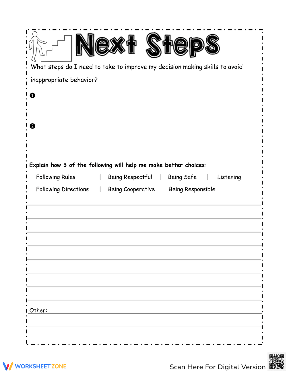 Planning Your Next Steps - Page 1