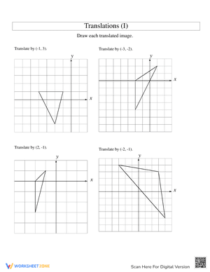 Understanding Translations: A Geometry Worksheet