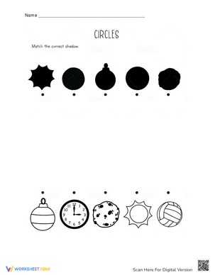 Match the Circles Activity