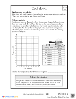 Cool Down Exercise Worksheet
