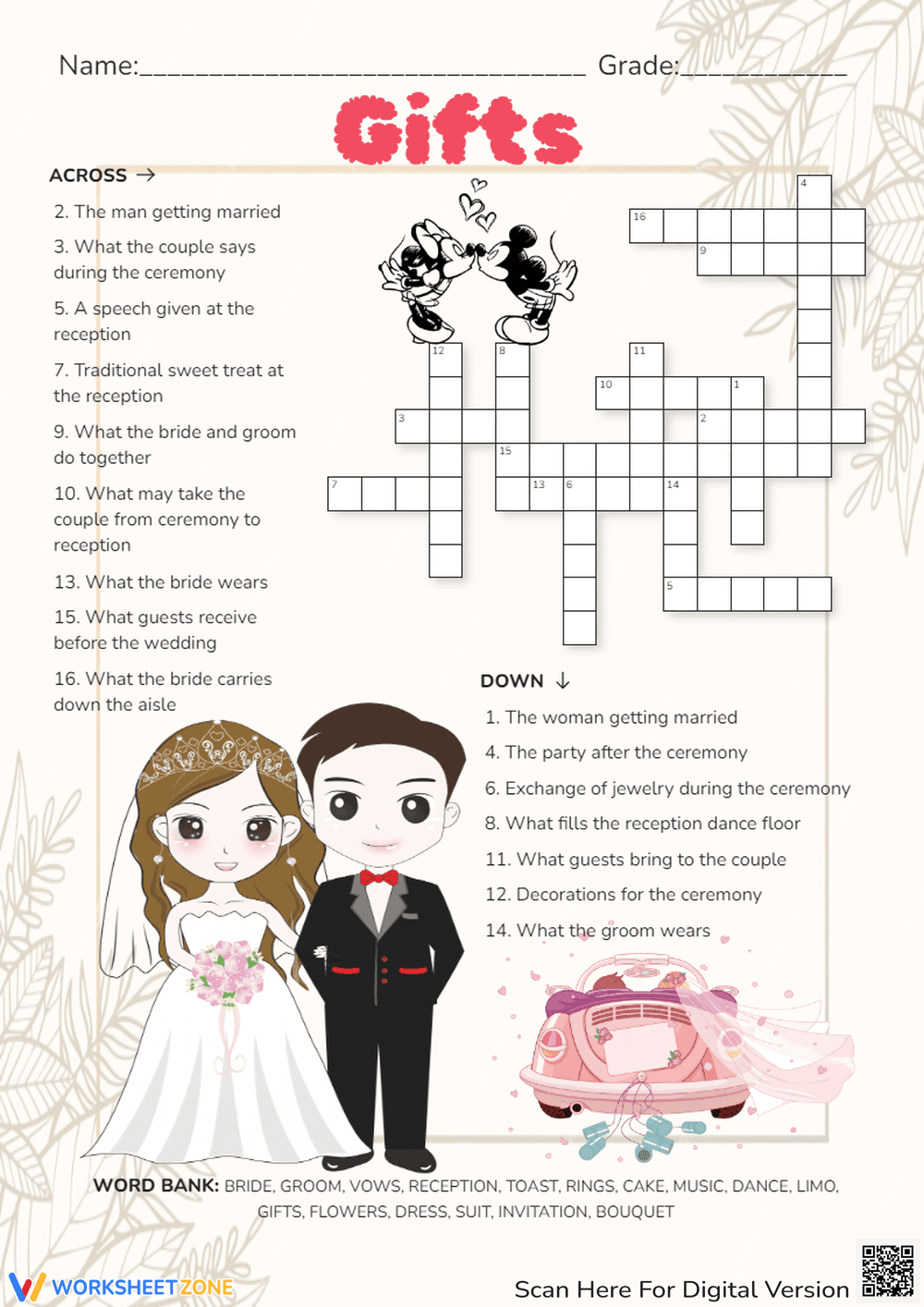 Plan Gifts for the Holidays with This Worksheet - Page 1