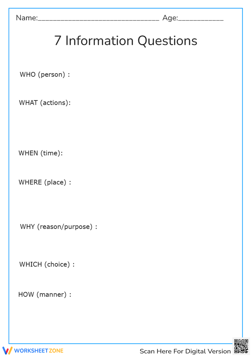 7w's - Page 1