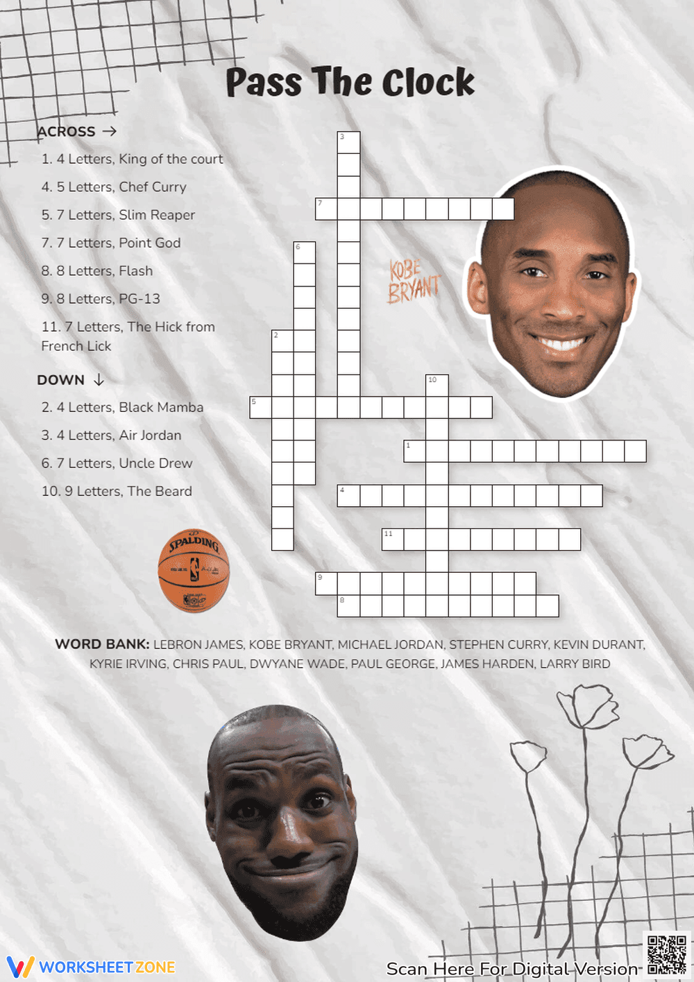 Basketball Logic Puzzle: Scrambleball - Page 1