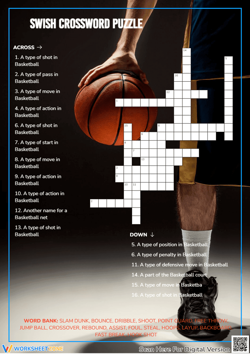 Swish Crossword Puzzle - Page 1