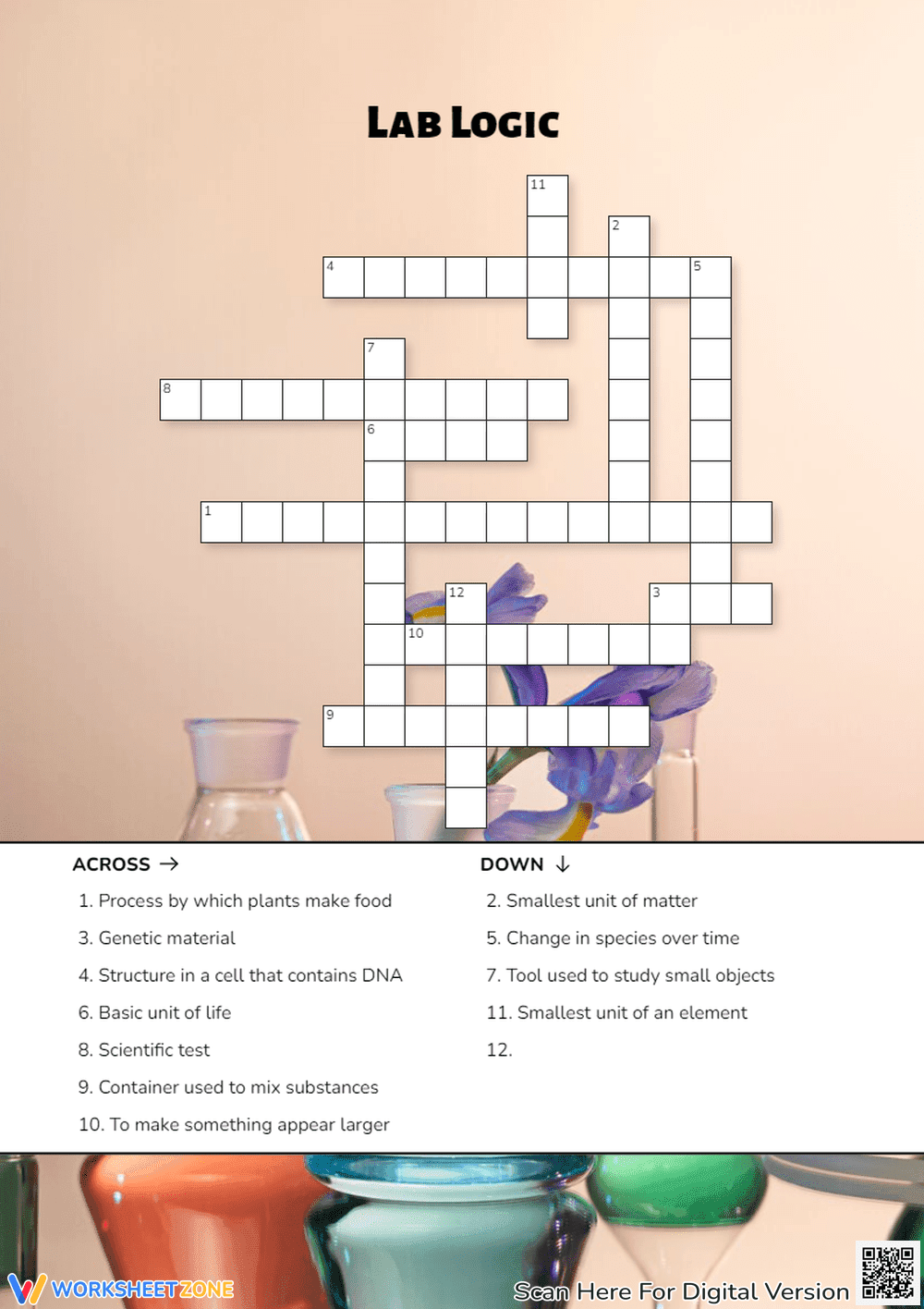 Lab Logic Crossword Puzzle - Page 1