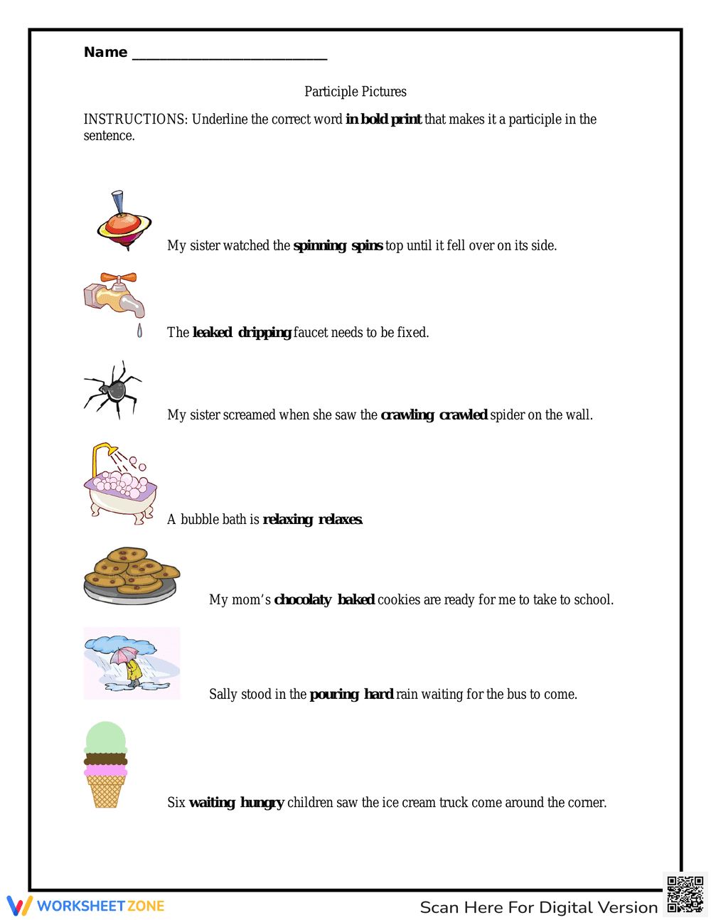 Descriptive Writing Using Picture Prompts - Page 1