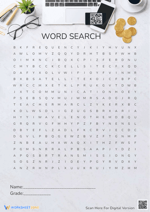 Computer Science Vocabulary Word Search | Grade 5 Essential