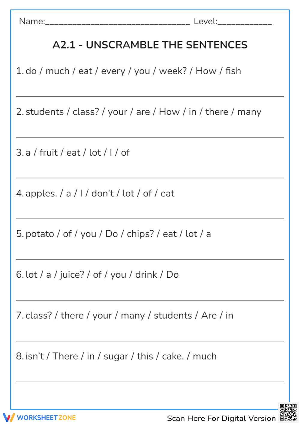 A21 Maze Puzzle Worksheet - Page 1