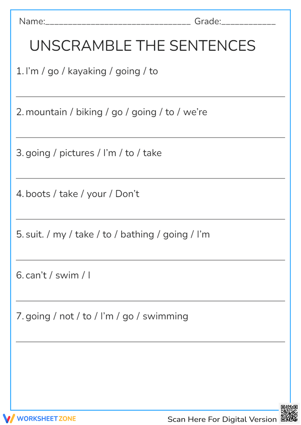 Engaging Picture Matching Worksheet - Page 1