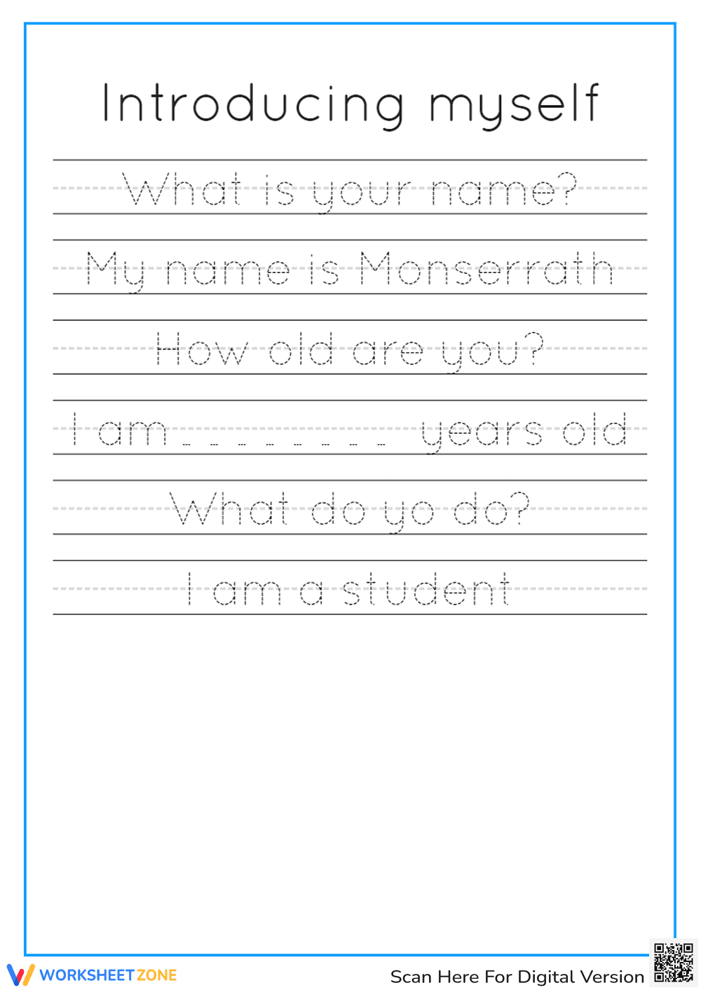 Introduce myself - Page 1