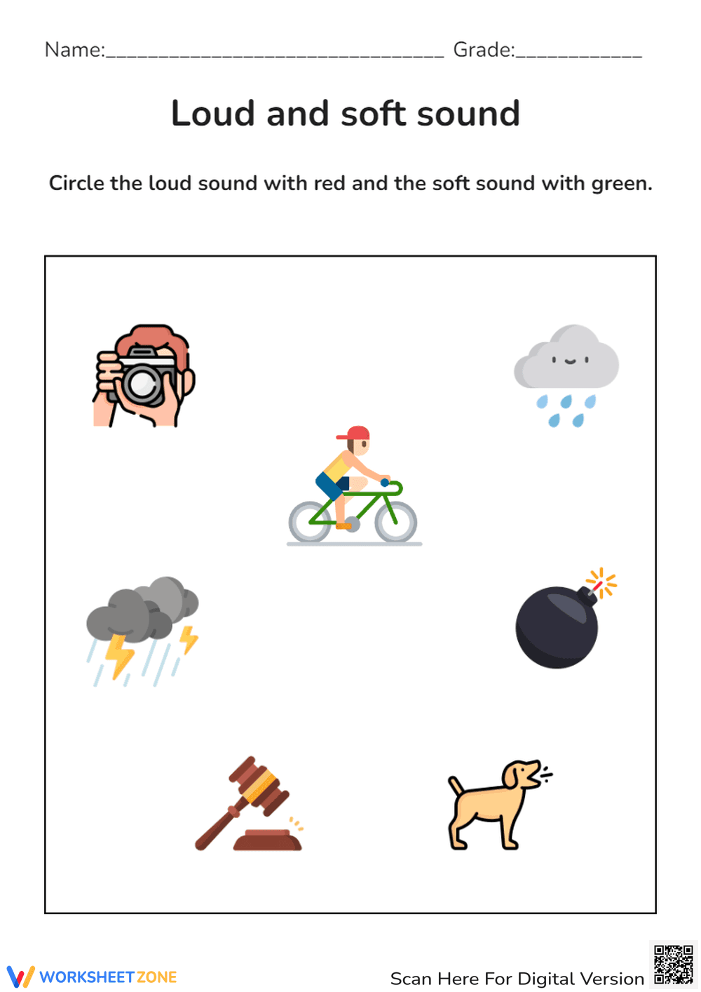 Loud and soft sound - Page 1