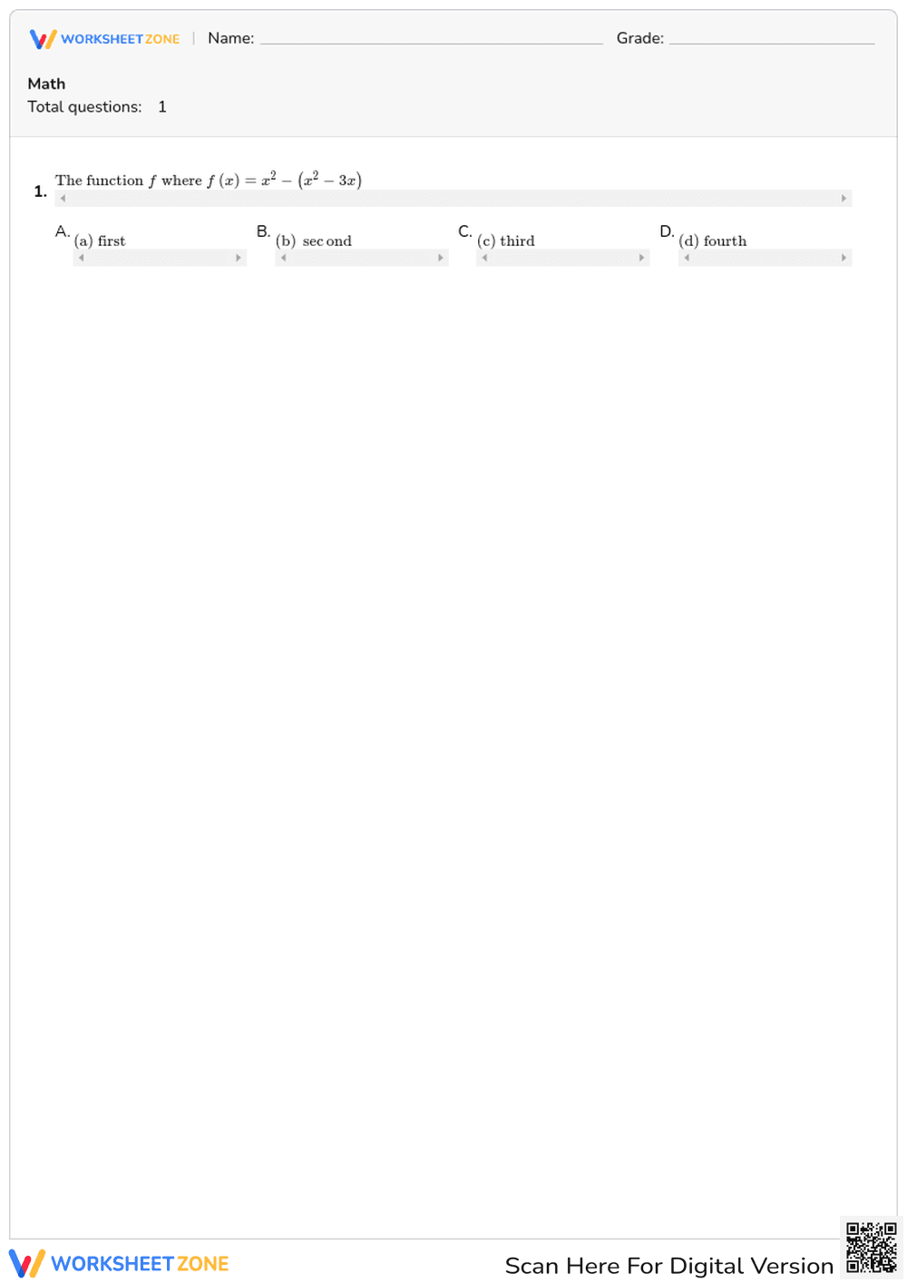Math - Page 1