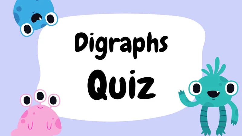 Digraph Quiz: What is a Digraph?