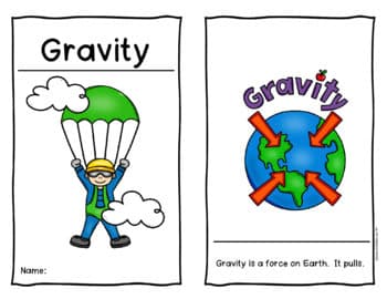 Printable Gravity Quiz: Forces & Motion | Grades 3-5