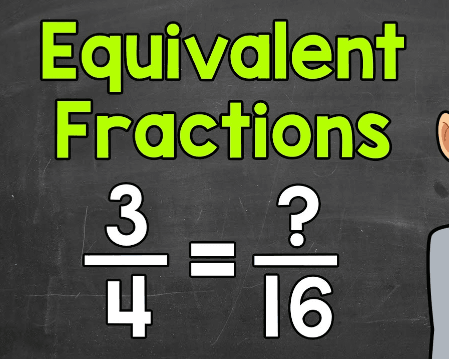 Equivalent Fractions Multiple-Choice Worksheet