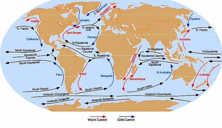 Ocean Movement - Waves, Currents, Tides