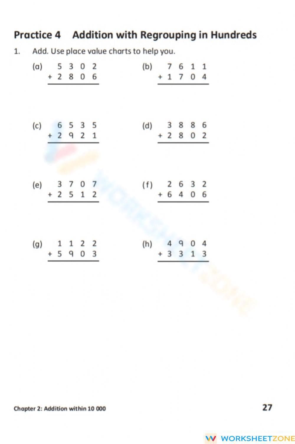 Engaging Math Problems Practice Sheet - Page 1