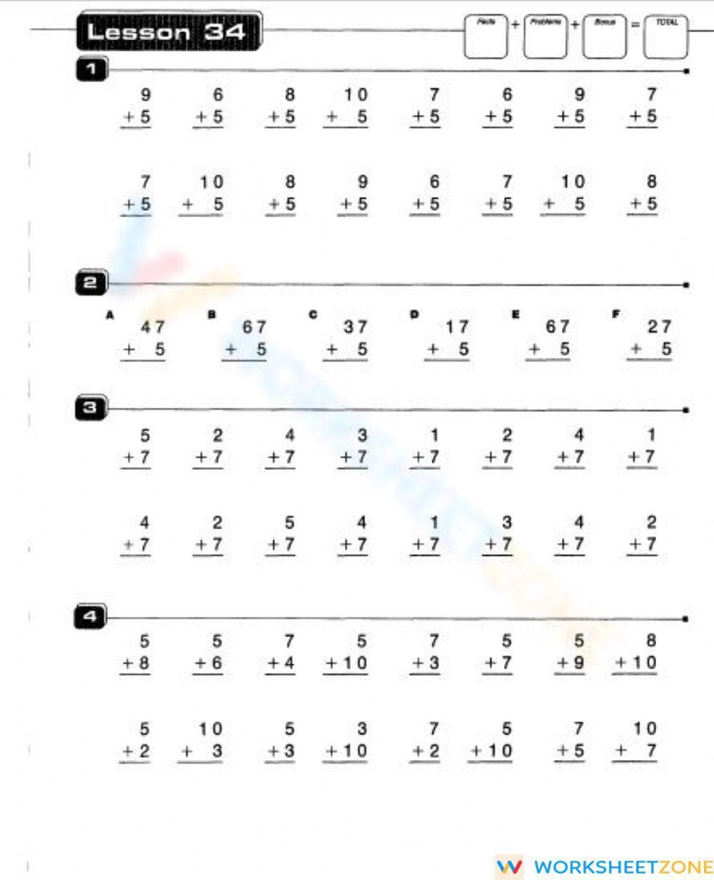 Enhance Skills with This Engaging Math Lesson - Page 1