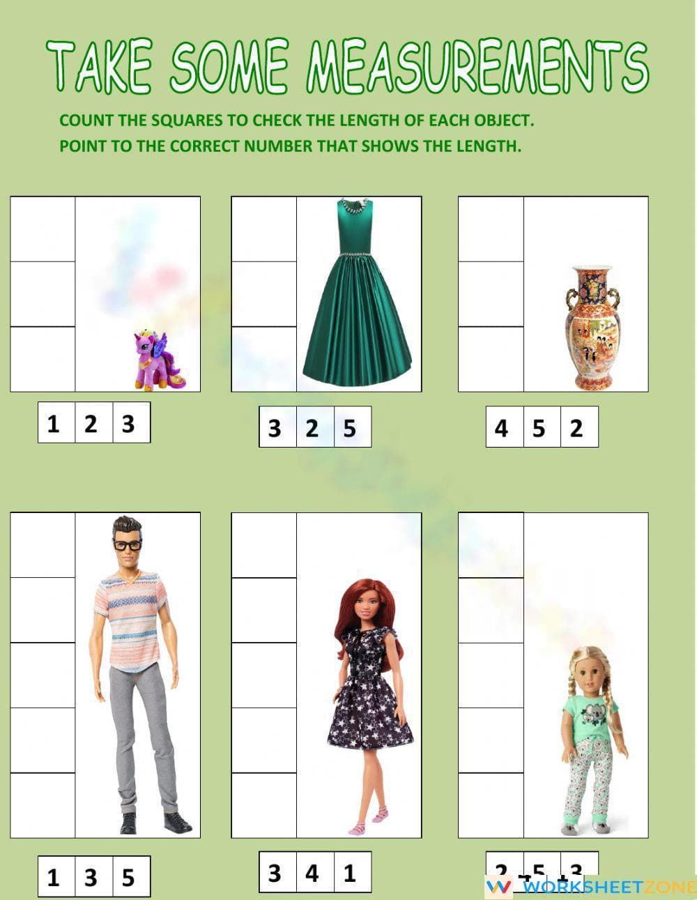 Taking Measurements: Introduction to Measurement - Page 1