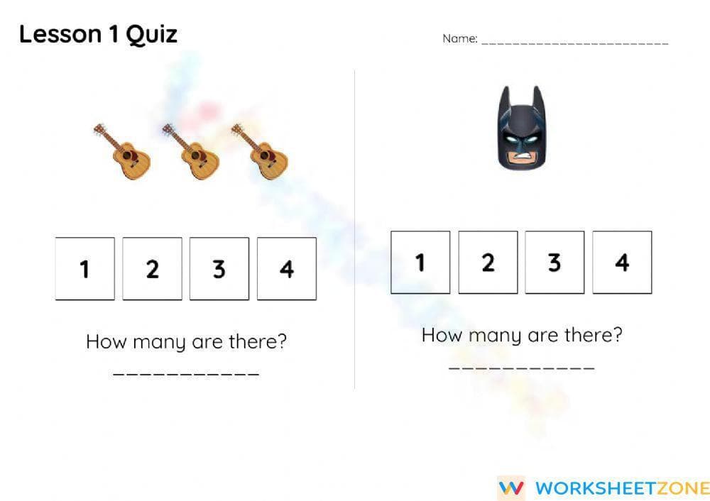 Math Unit 1 Quiz: Test Your Knowledge - Page 1