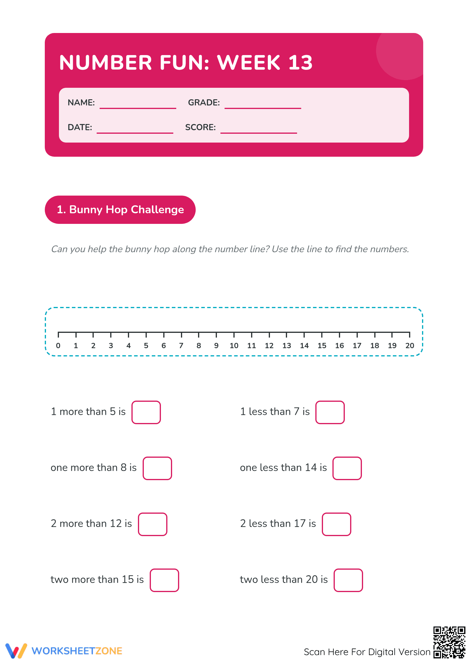 Essential More and Less Comparison Worksheet | Kindergarten - Page 1